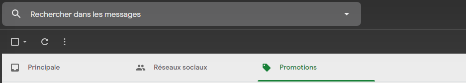 onglet promotion gmail