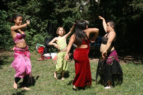 L'atelier danse&bien-être au parc de la Guirlande
