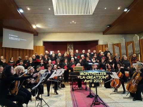 Concert Haydn: La Création Montpellier Avril 2019