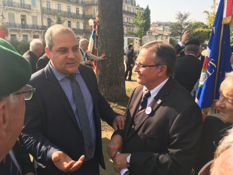 Le président Départemental et Hussein de la Région Occitanie