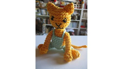 Atelier crochet amigurumi chat