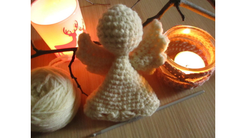 Atelier crochet ange de Noël