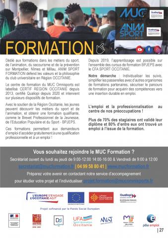 Le MUC Formation