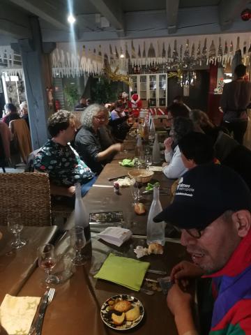 Repas de Noël 2019,restaurant proposé et choisi par le groupe
