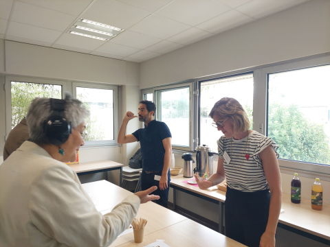 Un exemple de café signes dans une entreprise