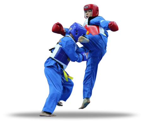 Combat pieds poings au Vovinam