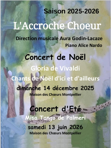Concerts de l'Accroche Choeur 