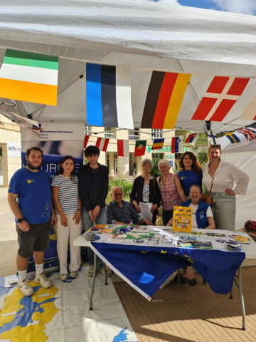 Le ME-F 34 à l'Antigone des associations  du 7 septembre 2025