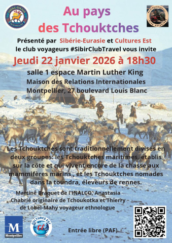Conférences Au pays des TCHOUKTCHES