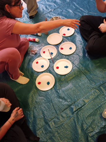 Atelier peinture et danse 7 mai