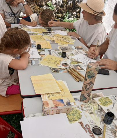 Atelier école à la romaine