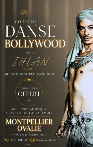 Cours danse bollywood Montpellier