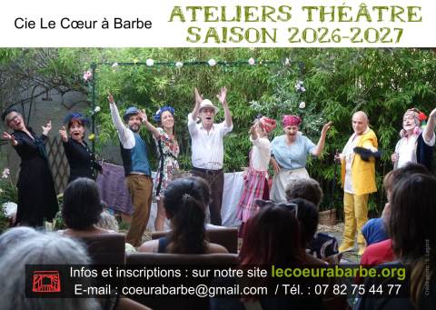 Photo spectacle atelier "Les Cancans"