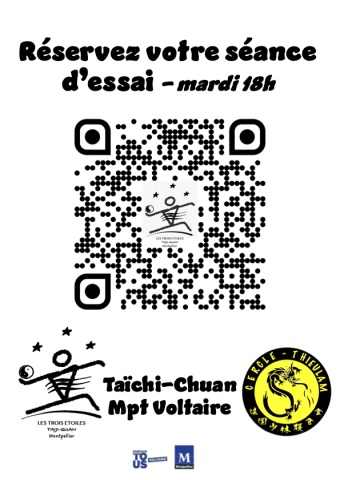 scannez le QR code pour réserver votre essai