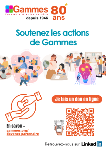 Soutenez les actions de Gammes - Je fais un don