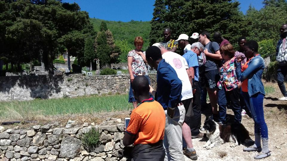 Echange entre lycées agricoles de Castelnau et Savalou (Bénin): 2019 visites d'exploitation agricoles en Cévennes