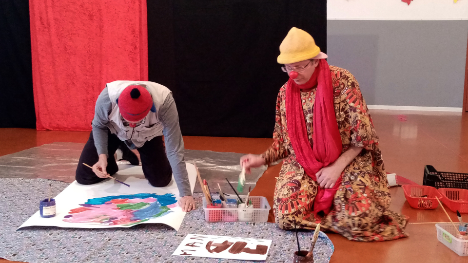stage "clown et couleurs"