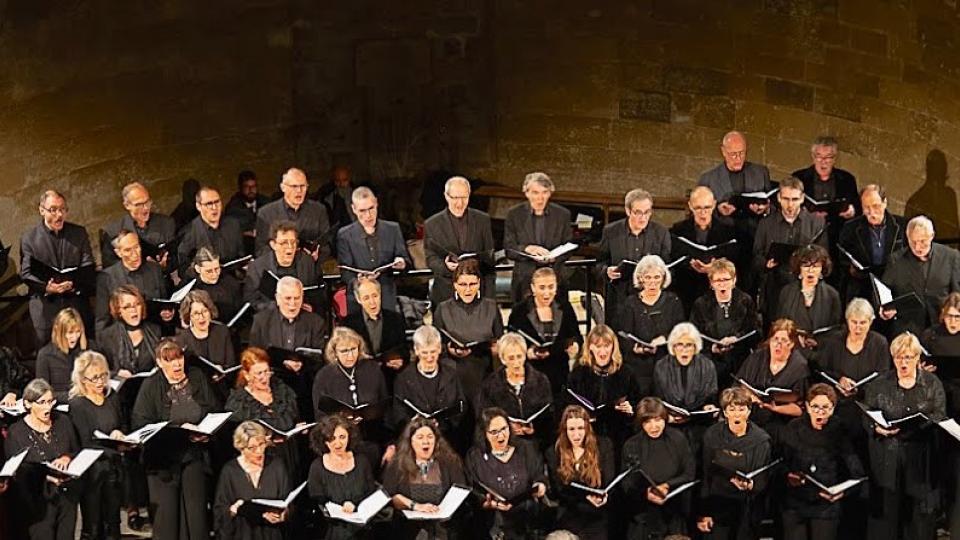cathédrale de Maguelone, festival de chant choral,  décembre 2019