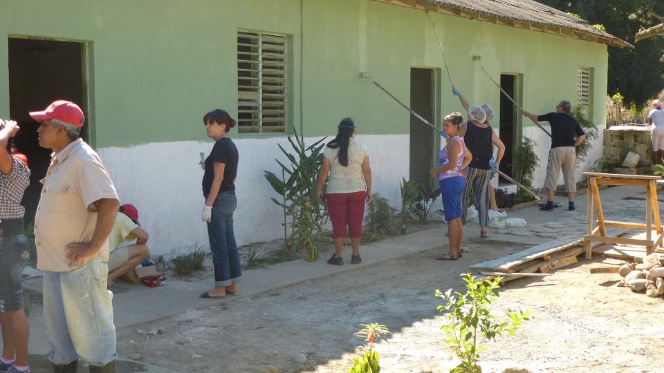 Brigade de travail volontaire à San Pablo de Yao
