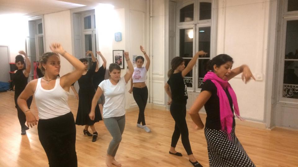 Cours de Danse Flamenco & Sevillanas à la MPT Frédéric Chopin Montpellier