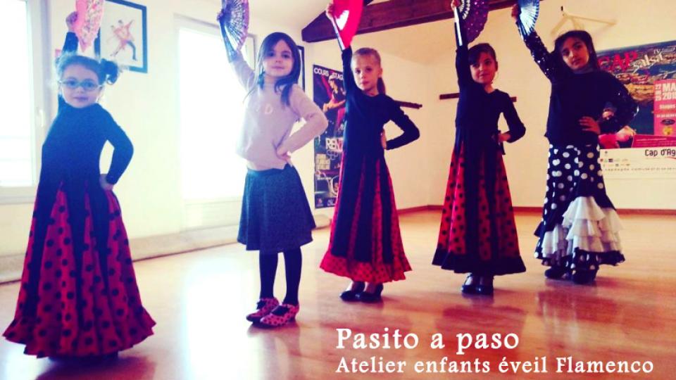 Eveil Flamenco pour les ENFANTS à la MPT Mélina Mercouri Montpellier