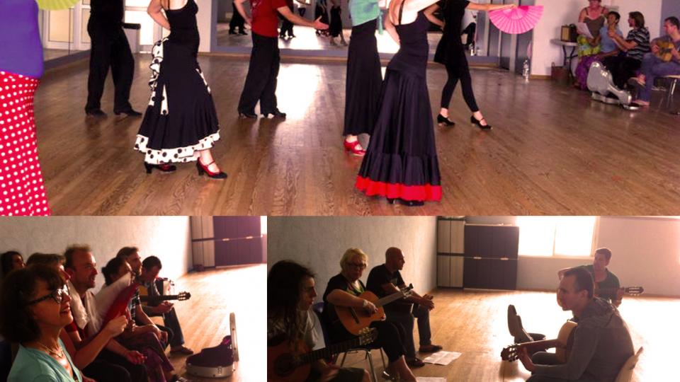 Cours et Stages de Danse, Chant, Guitare, Percussion et Culture Flamenco