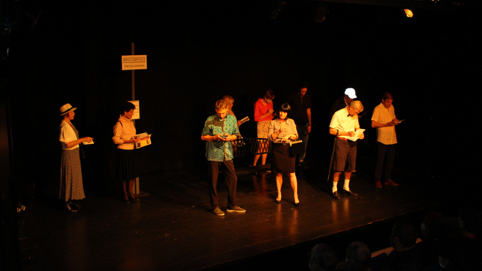 2020. Spectacle La Nuit, le jour, amour et désamour. Théâtre Beaux-Arts Tabard, octobre.