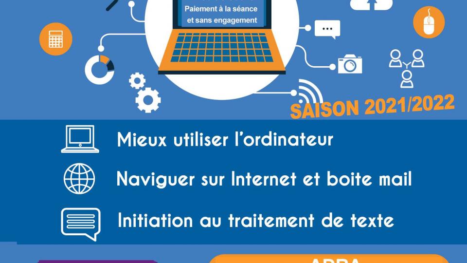 Informatique Montpellier 34: Aides aux seniors et 3ème age (cours