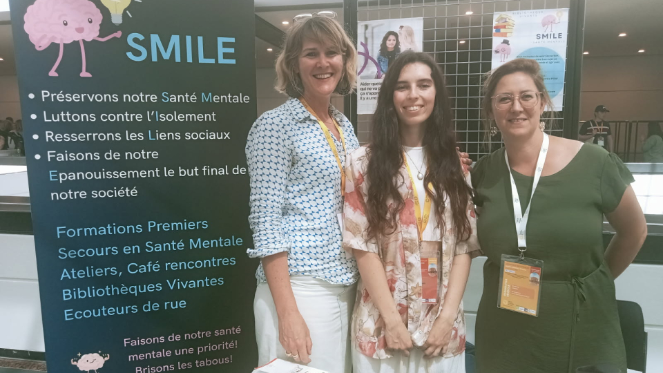 Participation de SMILE au Congrès Santé Mentale France