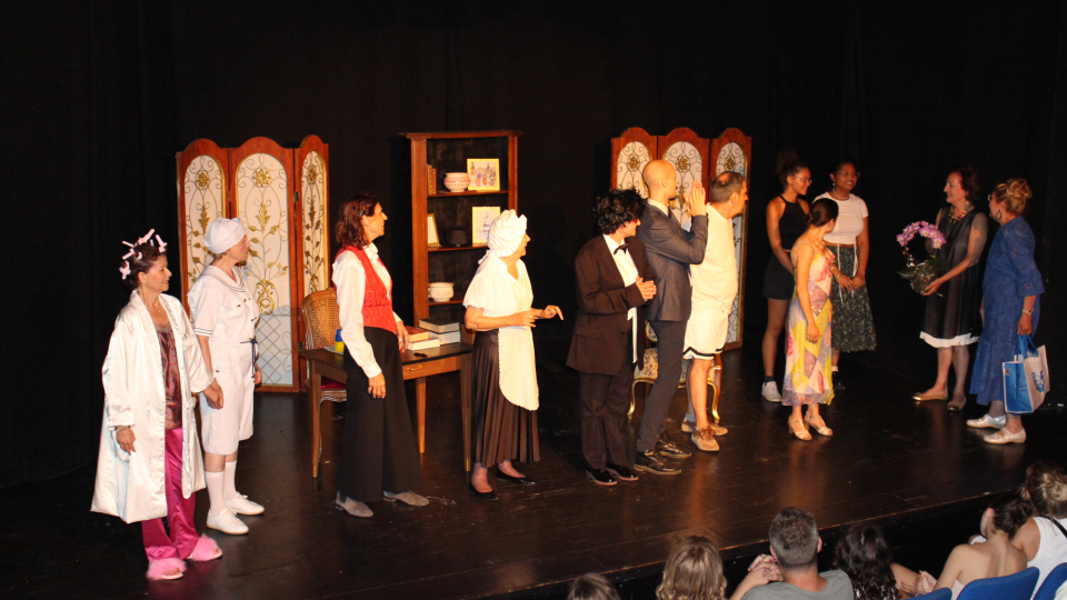Salut fin du spectacle Destins de femmes 2