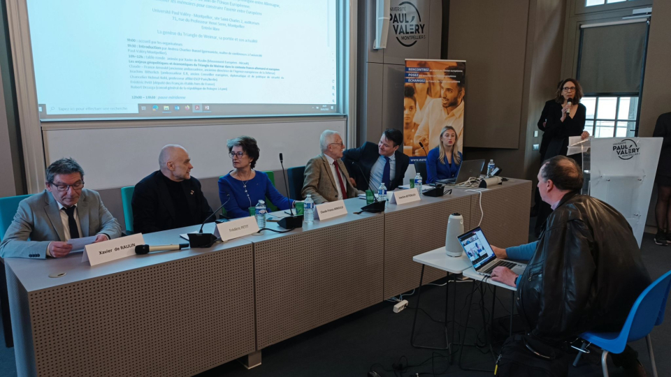 Colloque du 29.03.25 sur le Triangle de Weimar