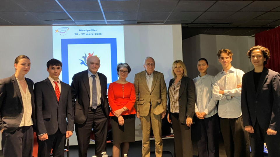 Conférence interactive sur le Triangle de Weimar avec les classes terminales du Lycée Joffre de Montpellier