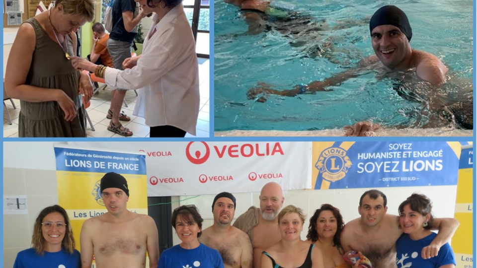 Participation au relais natation Plouf