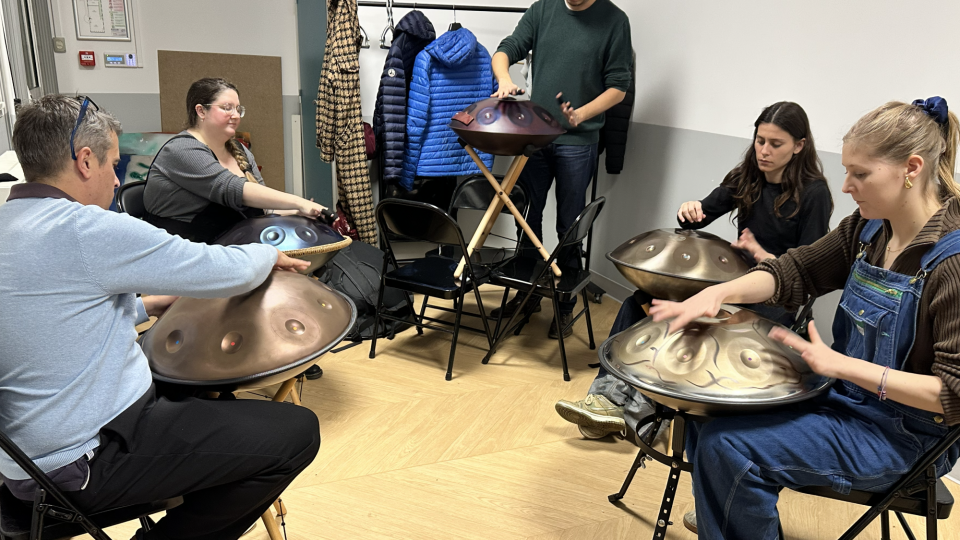 Atelier Handpan du mercredi à la MPT Albert Dubout