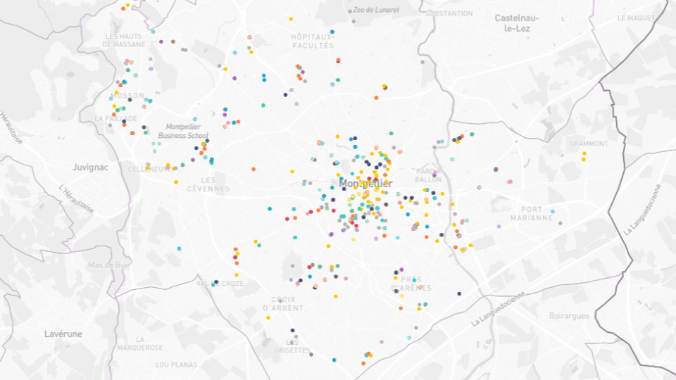 La cartographie Soliguide 