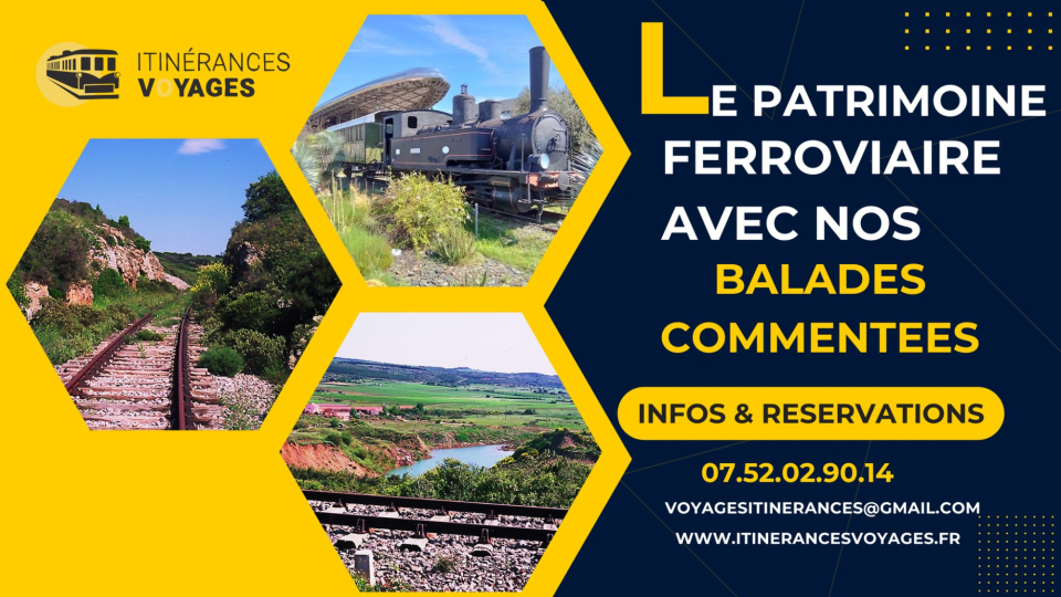 Nos balades ferroviaires commentées