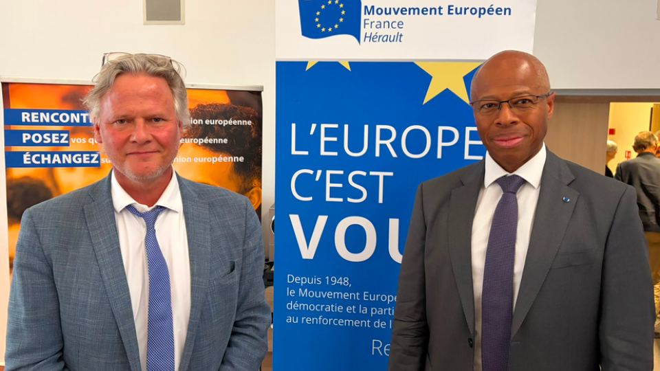 Le Général J-M Vigilant et le Président du ME-F 34, L.Cappelletti (5 juin 2026)